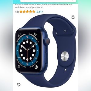 COPY - Apple Watch Series 6 (GPS, 44mm) - Blue Aluminum Case
